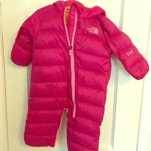 The North face snow suit